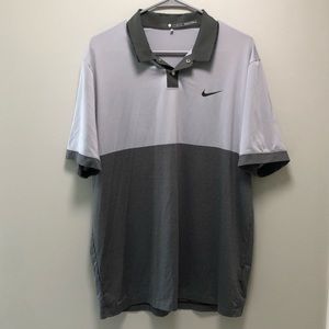 Gray Nike Tiger Woods Polo
